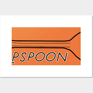 Earp Spoon - Orange Posters and Art